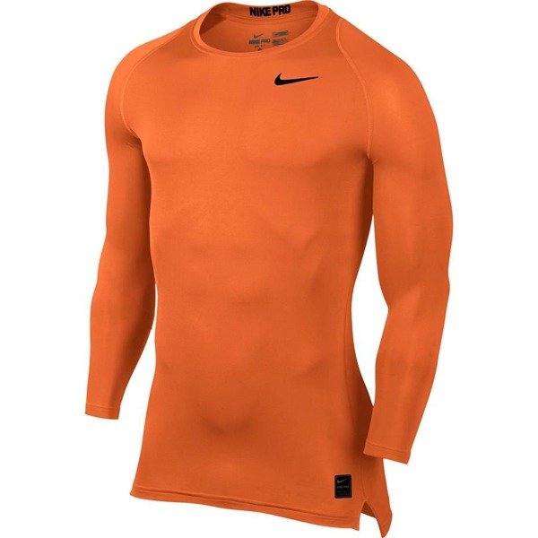 Koszulka męska Nike Pro Cool Compression LS Top pomarańczowa 703088 815 ...