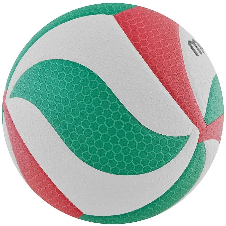 Volleyball Molten V5M5000 FIVB white-red-green match ball | SPORT ...