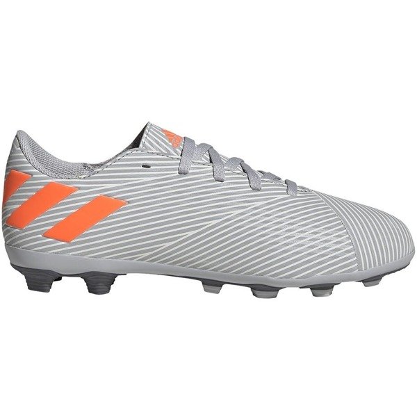 Buty piłkarskie adidas Nemeziz 19.4 FxG JR szare EF8305