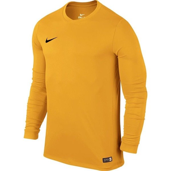 Koszulka dla dzieci Nike Park VI Jersey LS JUNIOR żółta 725970 739