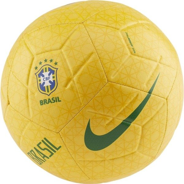Piłka nożna Nike Brasil CBF Strike żółta SC3922 749