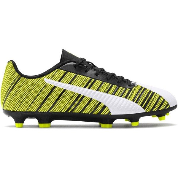 Puma One 5.4 FG AG soccer football shoes boots yellow-white-black 105605 03