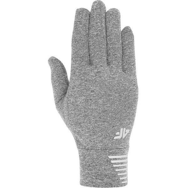 Rękawiczki 4F średni szary melanż H4Z19 REU068 24M