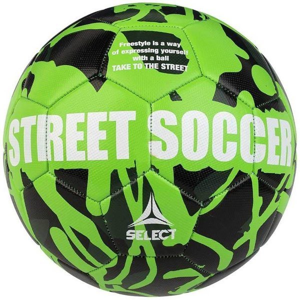 Piłka nożna Select Street Soccer 2020 roz 4 1/2  zielono-czarna 16700