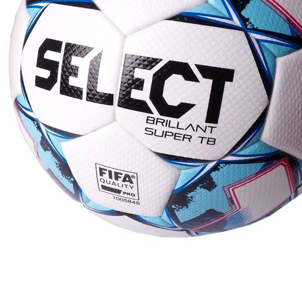 Piłka nożna select Brillant Super TB FIFA 21 biało-niebieska